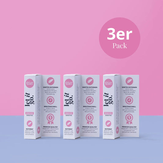 LET IT GO – Remover sensitive (3er Pack)