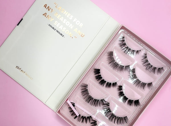 GirlGotLashes Künstliche Wimpern Double Trouble & Star Dust Bundle